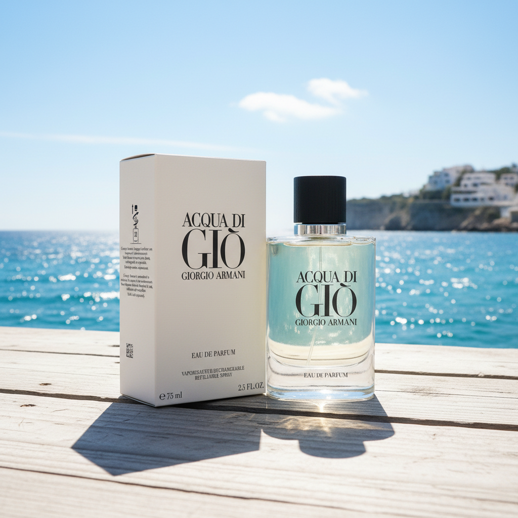 Acqua Di Gio by Giorgio Armani Eau De Parfum Refillable Spray 2.5 oz (Men)