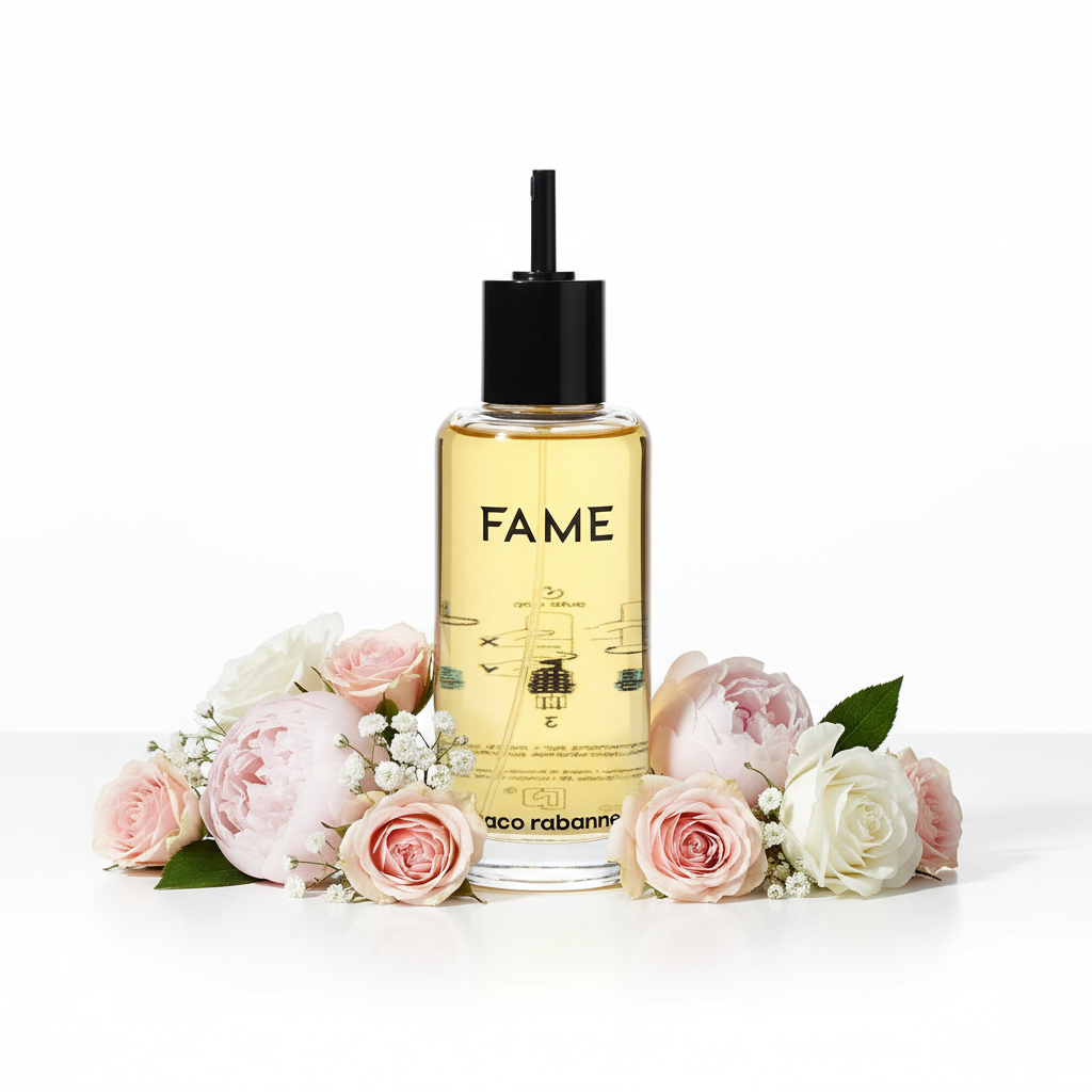 Paco Rabanne Fame by Paco Rabanne Eau De Parfum Refill 6.8 oz (Women)