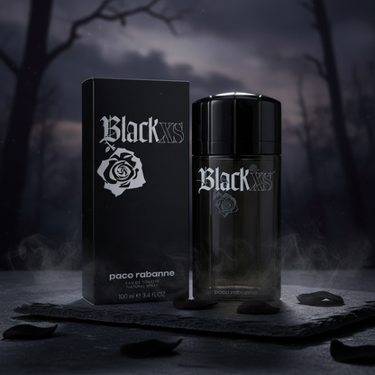 Black XS by Paco Rabanne Eau De Toilette Spray 3.4 oz (Men)