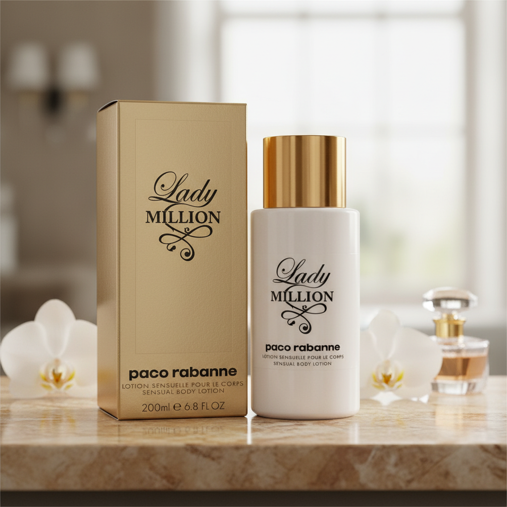 Lady Million by Paco Rabanne Body Lotion 6.8 oz (Women)