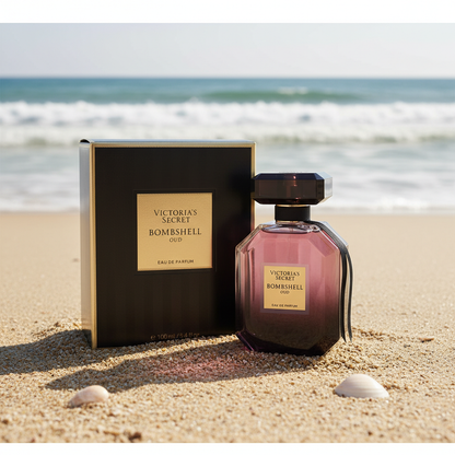 Bombshell Oud by Victoria's Secret Eau De Parfum Spray 3.4 oz (Women)