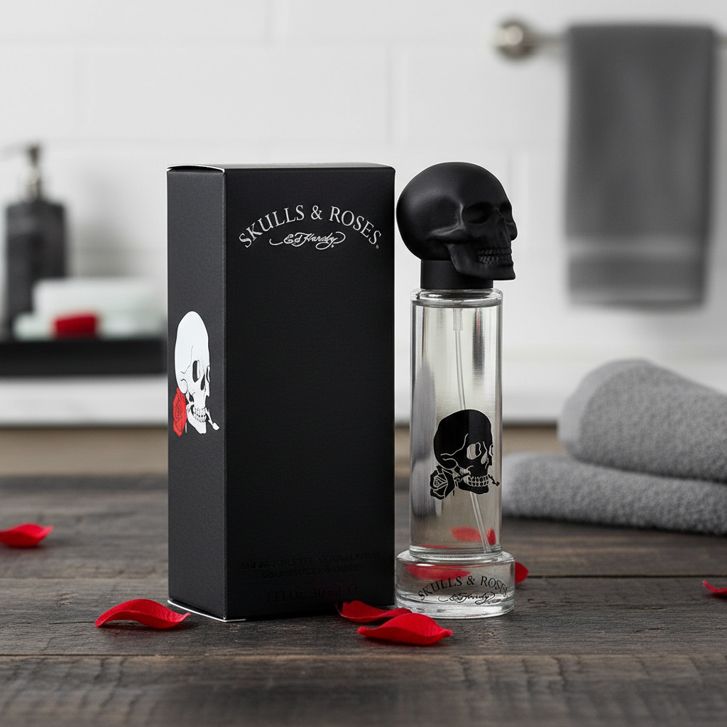 Skulls & Roses by Christian Audigier Eau De Toilette Spray 1 oz (Men)