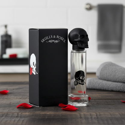 Skulls & Roses by Christian Audigier Eau De Toilette Spray 1 oz (Men)