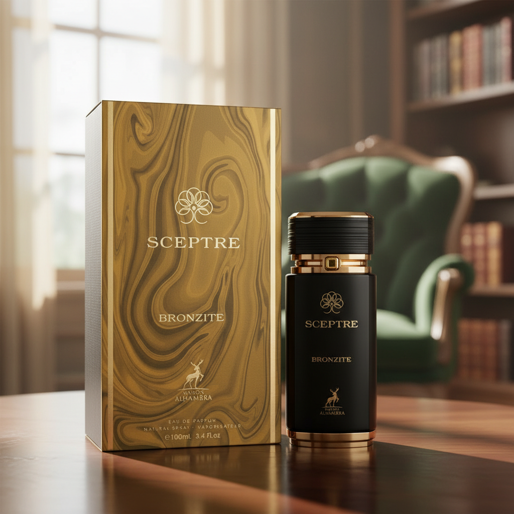 Maison Alhambra Sceptre Bronzite by Maison Alhambra Eau De Parfum Spray (Unisex) 3.4 oz (Women)