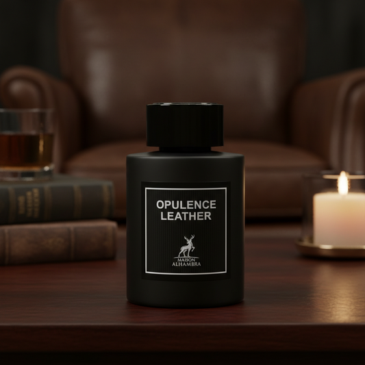 Maison Alhambra Opulence Leather by Maison Alhambra Eau De Parfum Spray 3.4 oz (Men)