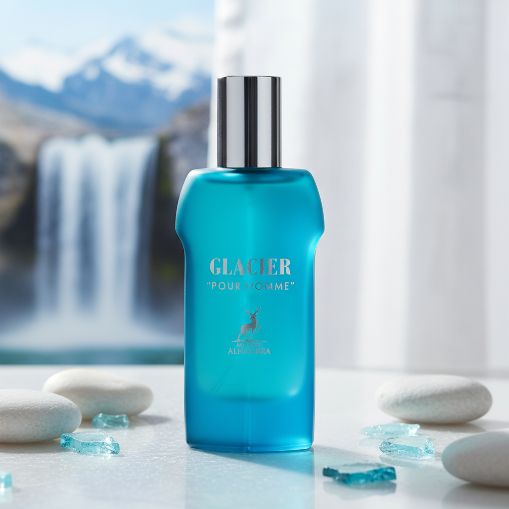 Maison Alhambra Glacier Pour Homme by Maison Alhambra Eau De Parfum Spray (Unboxed) 3.4 oz (Men)