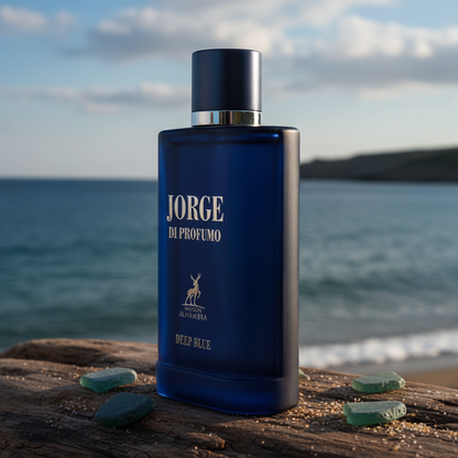 Maison Alhambra Jorge Di Profumo Deep Blue by Maison Alhambra Eau De Parfum Spray 3.4 oz (Men)