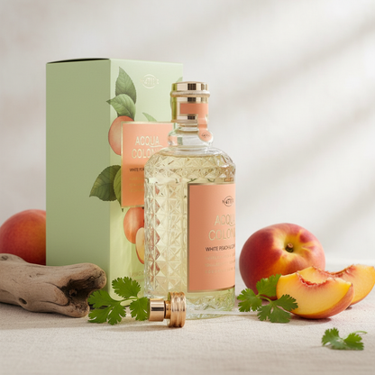 4711 Acqua Colonia White Peach & Coriander by 4711 Eau De Cologne Spray (Unisex) 5.7 oz (Women)