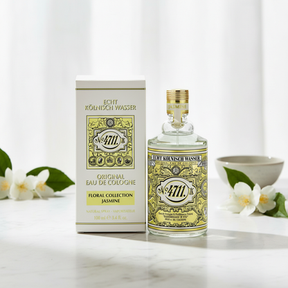 4711 Floral Collection Jasmine by 4711 Eau De Cologne Spray (Unisex) 3.4 oz (Men)