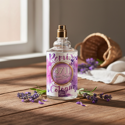 4711 Remix Lavender by 4711 Eau De Cologne Spray (Unixsex Tester) 3.4 oz (Men)