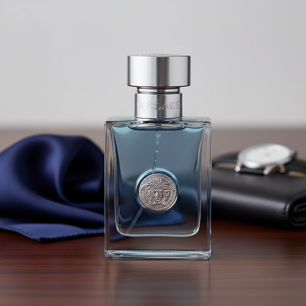 Versace Pour Homme by Versace Eau De Toilette Spray 1 oz (Men)
