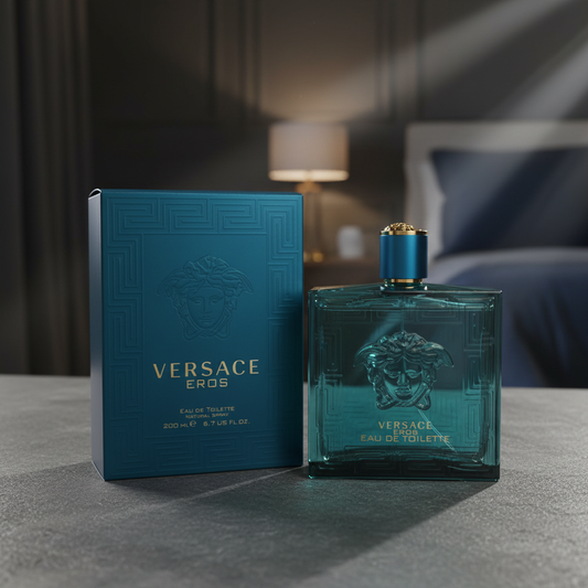 Versace Eros by Versace Eau De Toilette Spray 6.7 oz (Men)