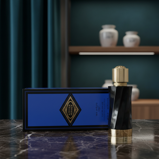 Versace Atelier Iris D'elite by Versace Eau De Parfum Spray (Unisex) 3.4 oz (Men)