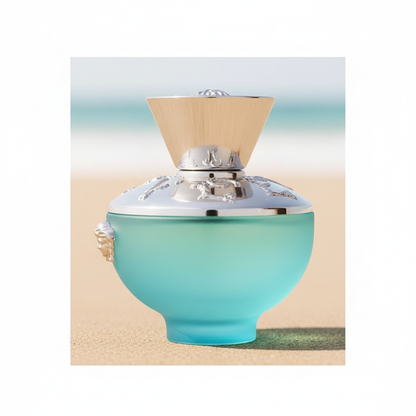 Versace Pour Femme Dylan Turquoise by Versace Eau De Toilette Spray 3.4 oz (Women)