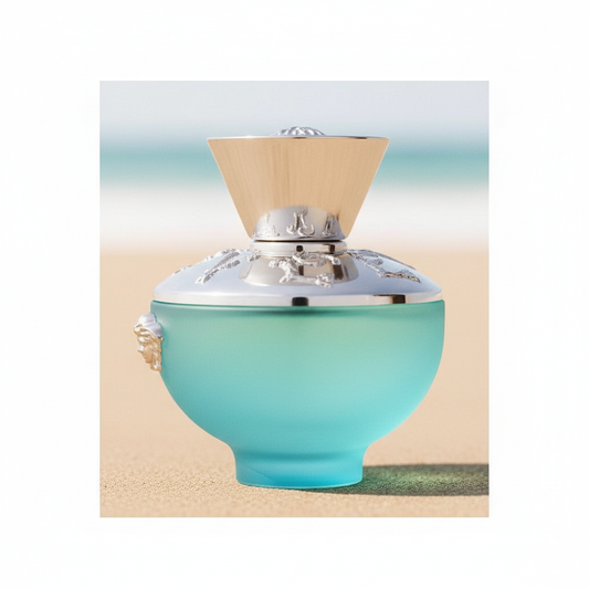 Versace Pour Femme Dylan Turquoise by Versace Eau De Toilette Spray 3.4 oz (Women)