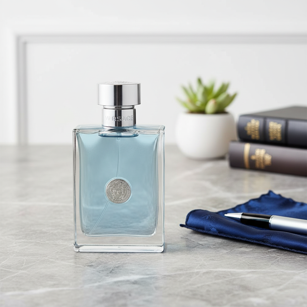 Versace Pour Homme by Versace Eau De Toilette Spray 3.4 oz (Men)