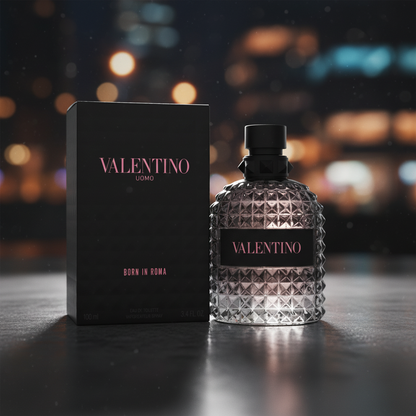 Valentino Uomo Born In Roma by Valentino Eau De Toilette Spray 3.4 oz (Men)