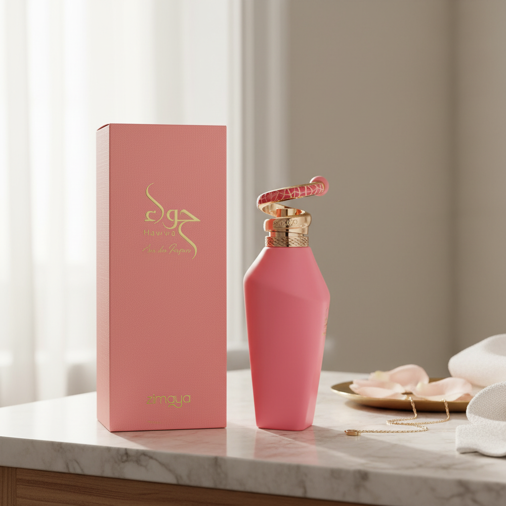 Afnan Zimaya Hawwa Pink by Afnan Eau De Parfum Spray 3.4 oz (Women)