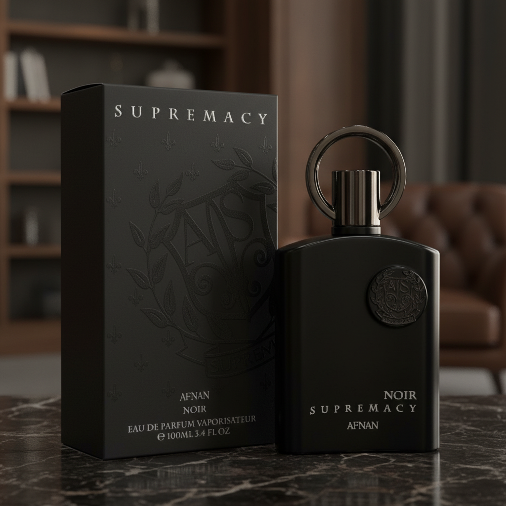 Supremacy Noir by Afnan Eau De Parfum Spray 3.4 oz (Men)