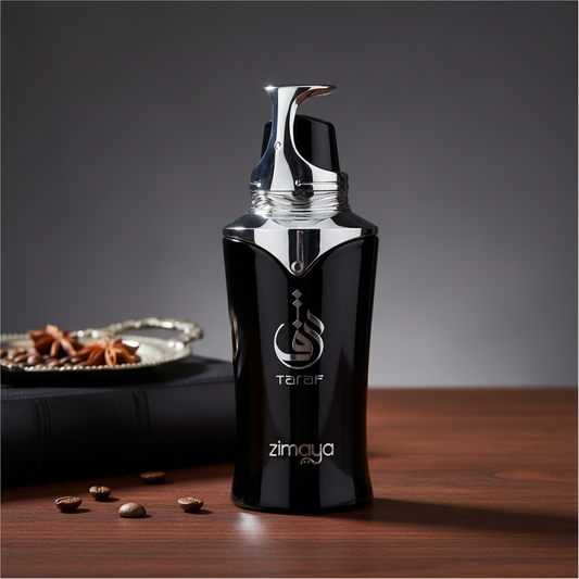 Afnan Zimaya Taraf Black by Afnan Eau De Parfum Spray 3.4 oz (Men)