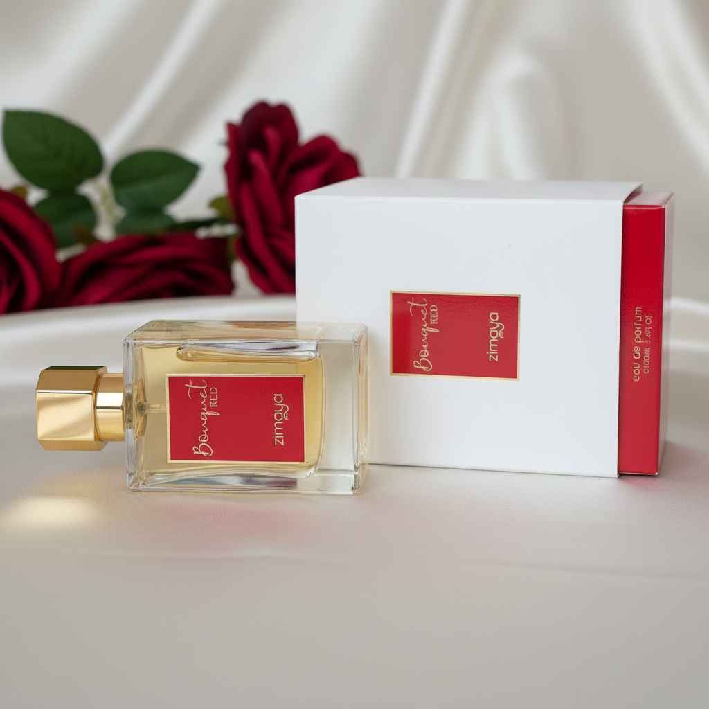 Afnan Zimaya Bouquet Red by Afnan Eau De Parfum Spray 3.4 oz (Women)