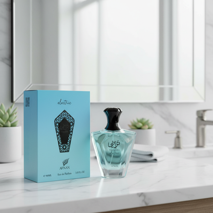 Afnan Turathi Electric by Afnan Eau De Parfum Spray (Unisex) 3.0 oz (Men)