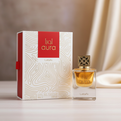 Lattafa Aura by Lattafa Eau De Parfum Spray (Unisex) 2.04 oz (Women)