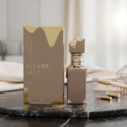 Lattafa Eclaire by Lattafa Eau De Parfum Spray (Unisex) 3.4 oz (Men)