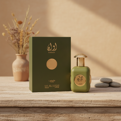 Lattafa Pride Awaan by Lattafa Eau De Parfum Spray (Unisex) 3.4 oz (Men)