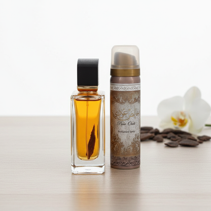 Lattafa Pure Oudi by Lattafa Eau De Parfum Spray Plus 1.7 oz Deodorant 3.4 oz (Women)