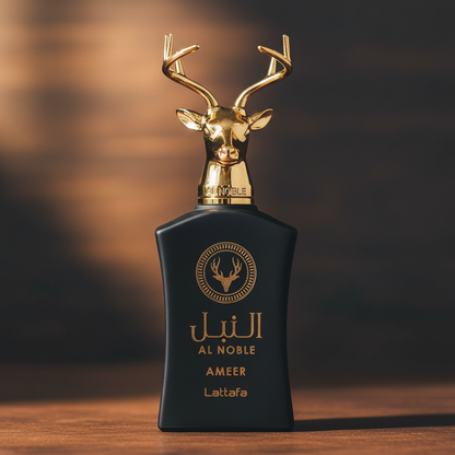 Lattafa Al Noble Ameer by Lattafa Eau De Parfum Spray (Unisex) 3.4 oz (Men)