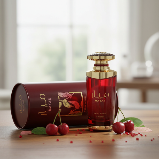 Lattafa Mayar Cherry Intense by Lattafa Eau De Parfum Spray 3.4 oz (Women)
