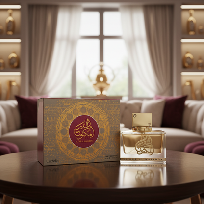 Lattafa Al Dur Al Maknoon Gold by Lattafa Eau De Parfum Spray (Unisex) 3.4 oz (Men)
