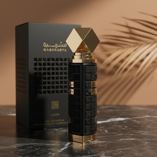 Lattafa Mashrabya by Lattafa Eau De Parfum Spray (Unisex) 3.4 oz (Women)