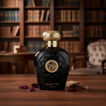 Lattafa Opulent Oud by Lattafa Eau De Parfum Spray (Unisex) 3.4 oz (Men)