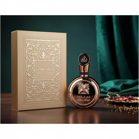 Lattafa Fakhar Gold by Lattafa Eau De Parfum Spray (Unisex) 3.4 oz (Men)