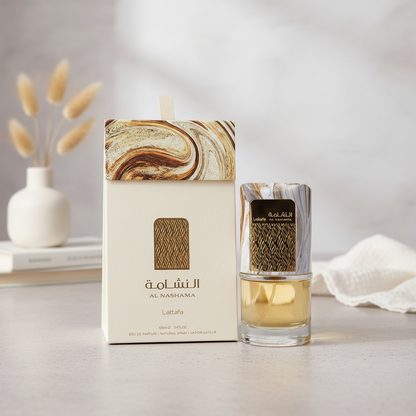 Lattafa Al Nashama by Lattafa Eau De Parfum Spray (Unisex) 3.4 oz (Women)