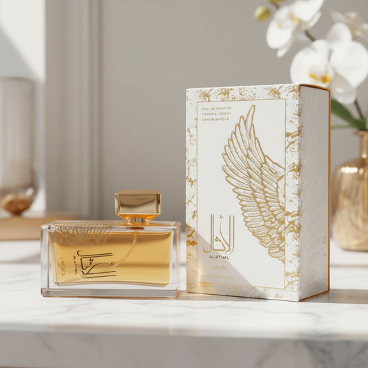 Lattfa Al Athal by Lattafa Eau De Parfum Spray (Unisex) 3.4 oz (Women)