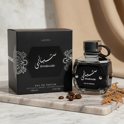 Lattafa Shabaabi by Lattafa Eau De Parfum Spray (Unisex) 3.4 oz (Men)