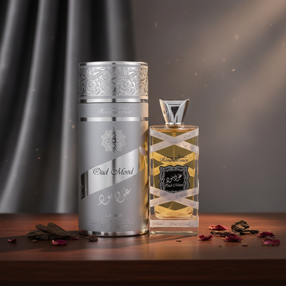 Lattafa Oud Mood Reminiscence by Lattafa Eau De Parfum Spray (Unisex) 3.4 oz (Women)