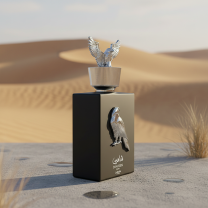 Lattafa Pride Shaheen Silver by Lattafa Eau De Parfum Spray (Unisex) 3.4 oz (Men)