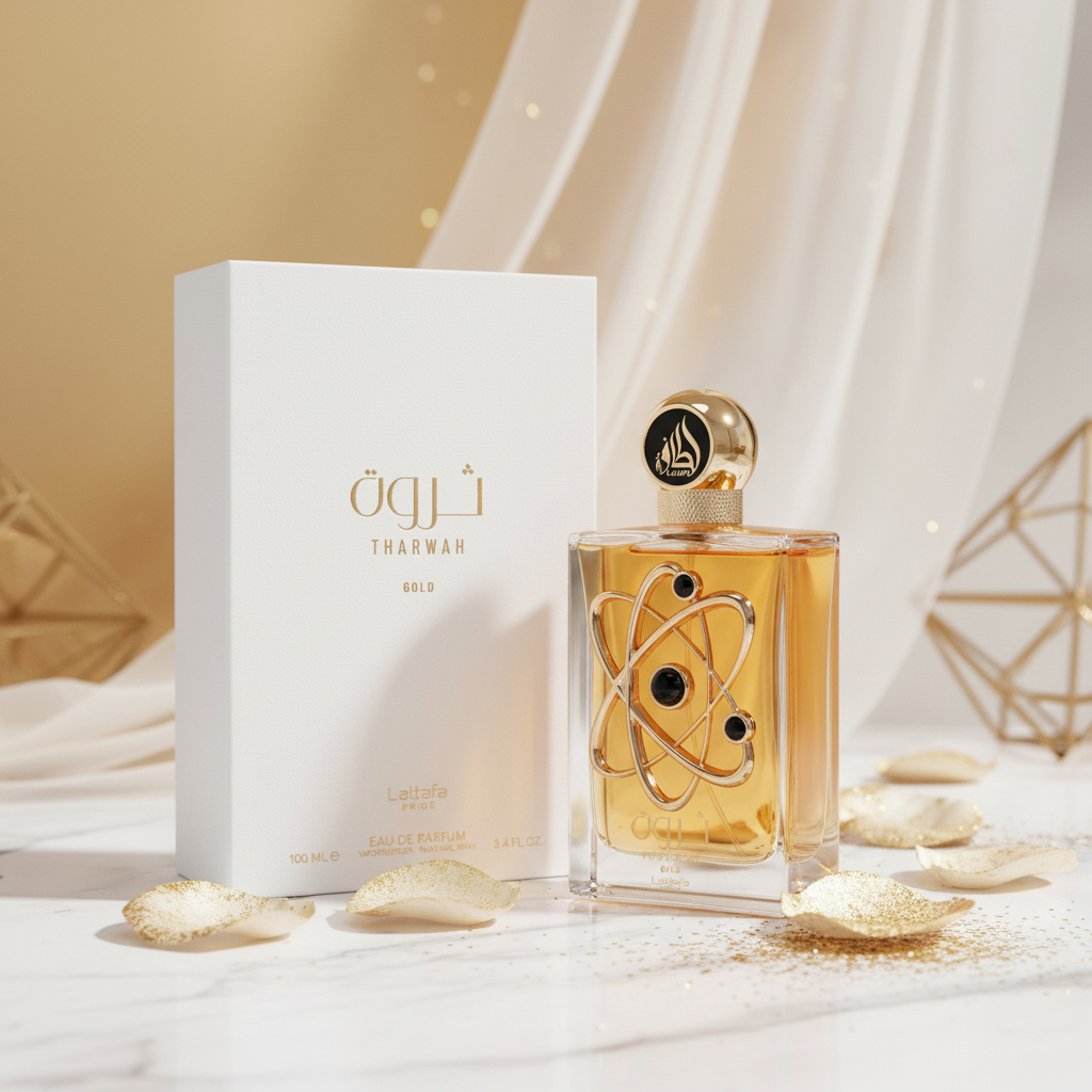 Lattafa Pride Tharwah Gold by Lattafa Eau De Parfum Spray 3.4 oz (Women)