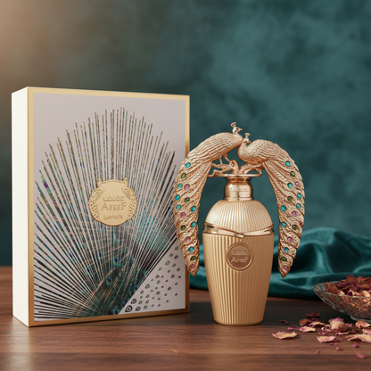 Lattafa Afeef by Lattafa Eau De Parfum Spray (Unisex) 3.4 oz (Women)