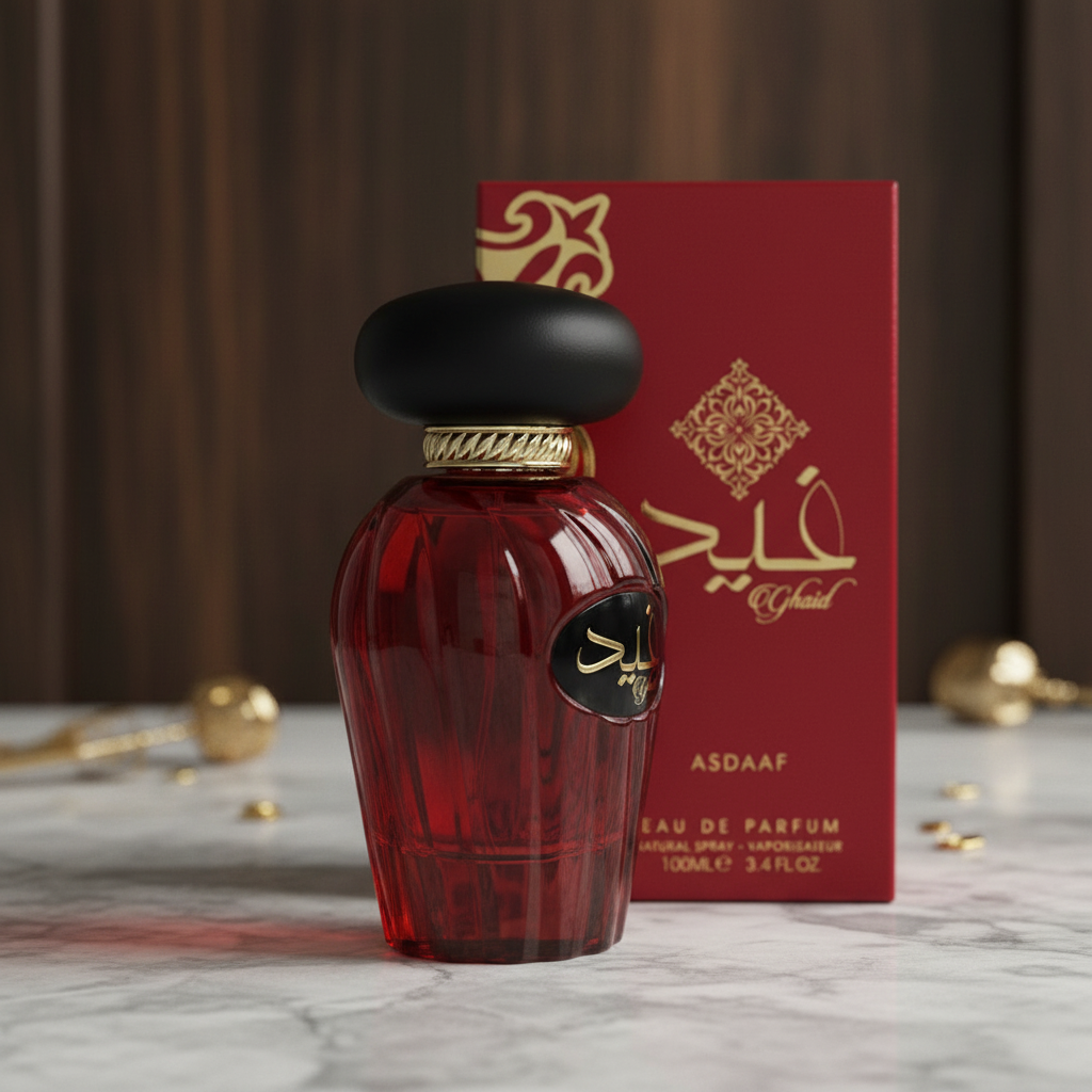 Lattafa Asdaaf Ghaid by Lattafa Eau De Parfum Spray (Unisex) 3.4 oz (Women)