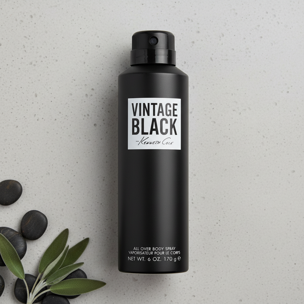 Kenneth Cole Vintage Black by Kenneth Cole Body Spray 6 oz (Men)