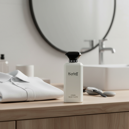 Korloff in White by Korloff Eau De Toilette Spray 3 oz (Men)