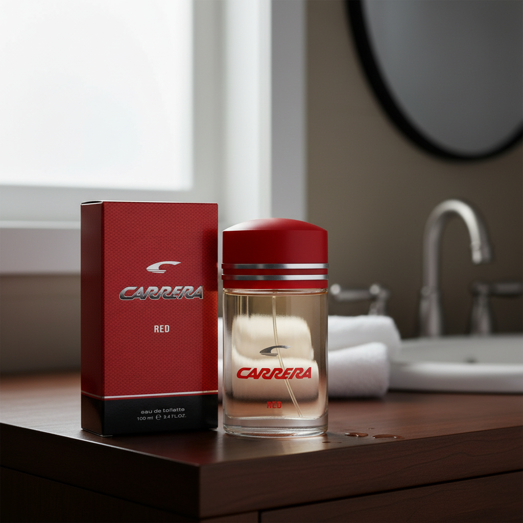 Carrera Red by Vapro International Eau De Toilette Spray 3.4 oz (Men)