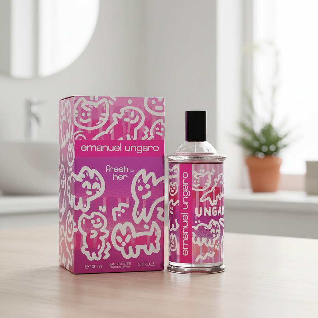 Emanuel Ungaro Fresh For Her by Ungaro Eau De Toilette Spray 3.4 oz (Women)