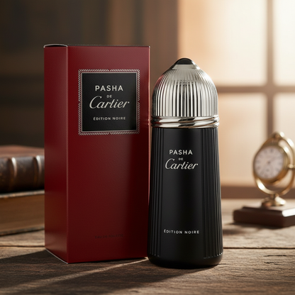 Pasha De Cartier Noire by Cartier Eau De Toilette Spray 5 oz (Men)
