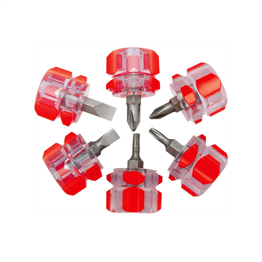 Wilmar Corp. / Performance Tool 6-Piece Mini Stubby Screwdriver Set